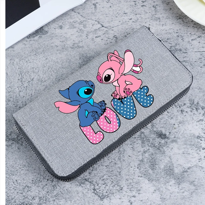 Lilo Stitch Wallet PU Leather Bags Cartoon Print Wallets Fashion Long Zipper Purses Money Coin Holder Female Long Purse Gifts
Lilo Stitch Wallet PU Leather Bags Cartoon Print Wallets Fashion Long Zipper Purses Money Coin Holder Female Long Purse Gifts