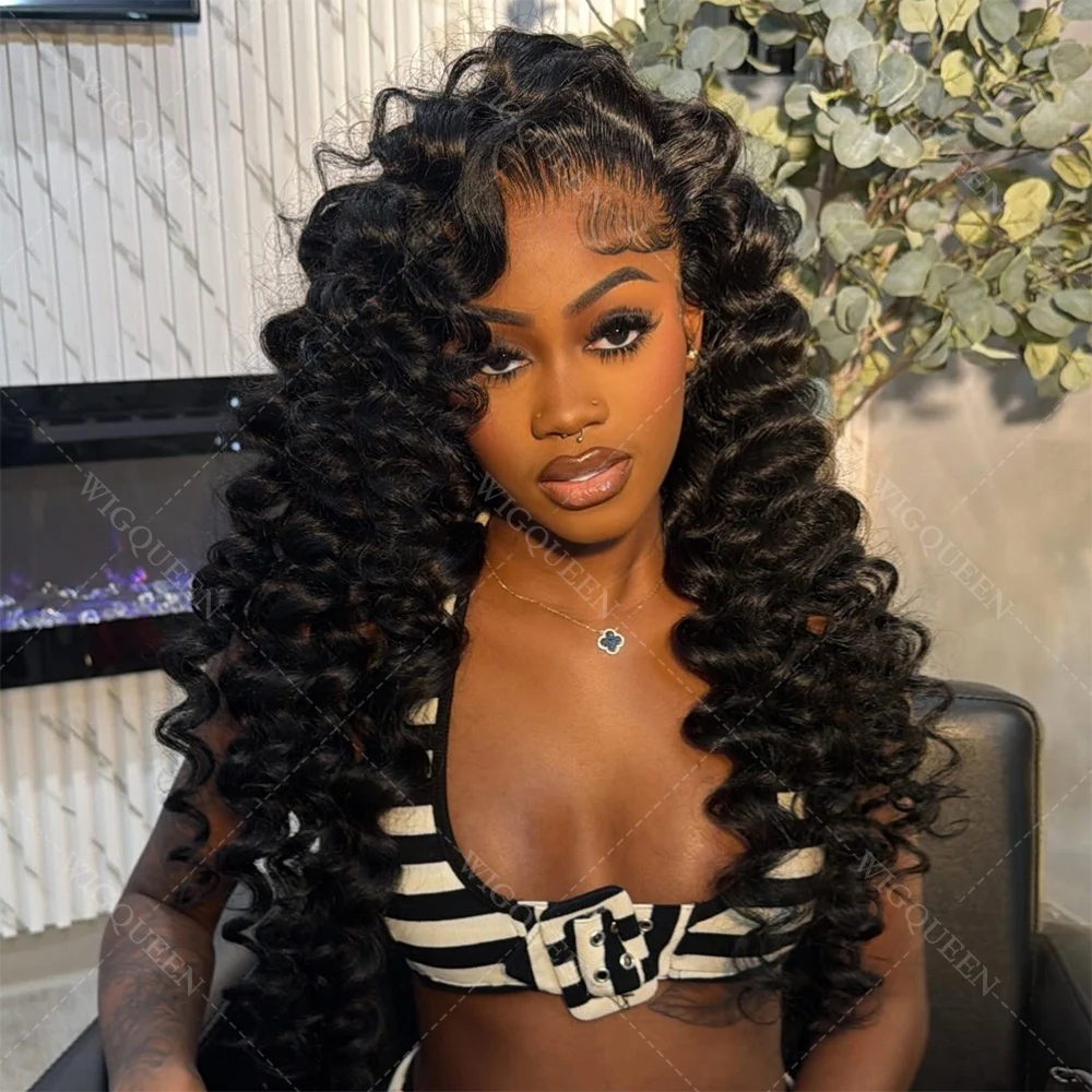 Loose Deep Wave 360 Lace Front Human Hair Wigs With Drawstring Real Full Lace Human Hair Curly Wig Ultra-fitt 13x4 5x5 Lace Wig
Loose Deep Wave 360 Lace Front Human Hair Wigs With Drawstring Real Full Lace Human Hair Curly Wig Ultra-fitt 13x4 5x5 Lace Wig