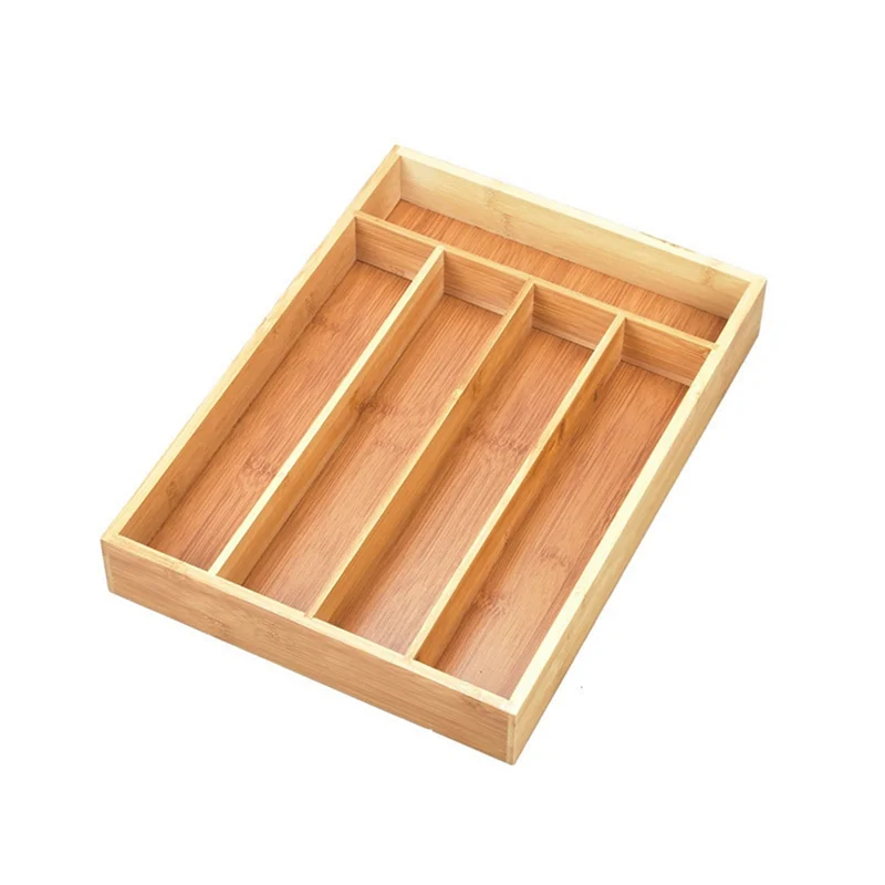 ABWP-Bamboo Cutlery Silverware Tray Divider Storage Tray Rack Storage Box 5 Compartment Tray Kitchen Drawer Storage Rack
ABWP-Bamboo Cutlery Silverware Tray Divider Storage Tray Rack Storage Box 5 Compartment Tray Kitchen Drawer Storage Rack