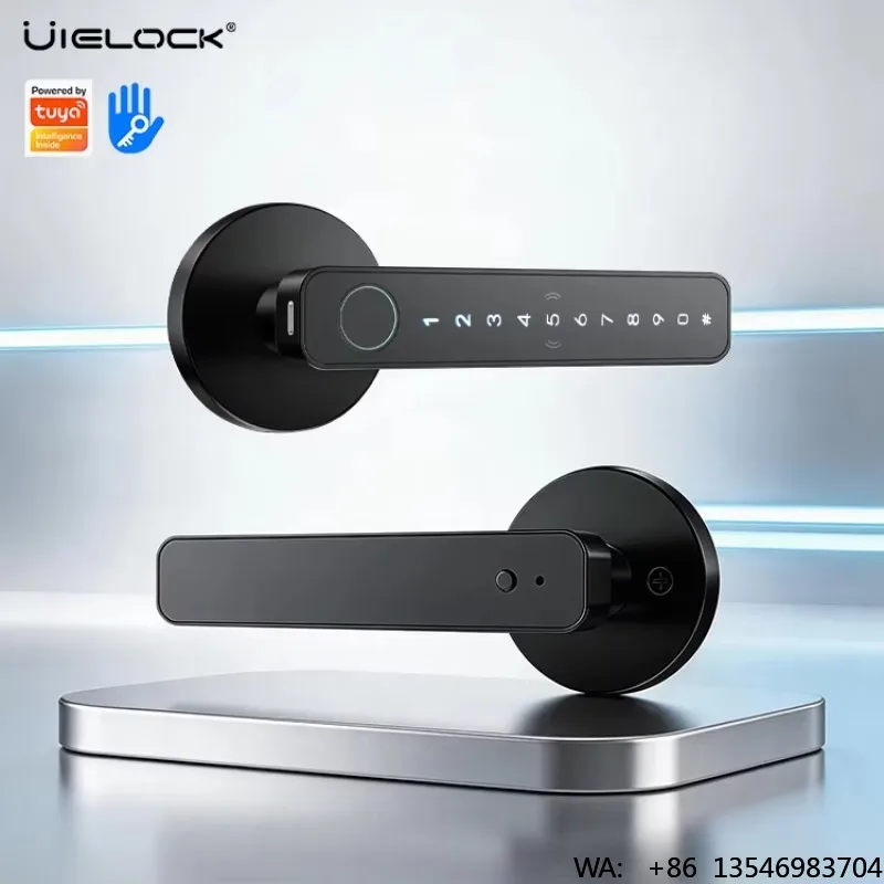 TTlock Door Handle Lock Biometric Fingerprint Smart Door Lock C Lever Cylinder Cerradura Inteligente Door Lock
TTlock Door Handle Lock Biometric Fingerprint Smart Door Lock C Lever Cylinder Cerradura Inteligente Door Lock