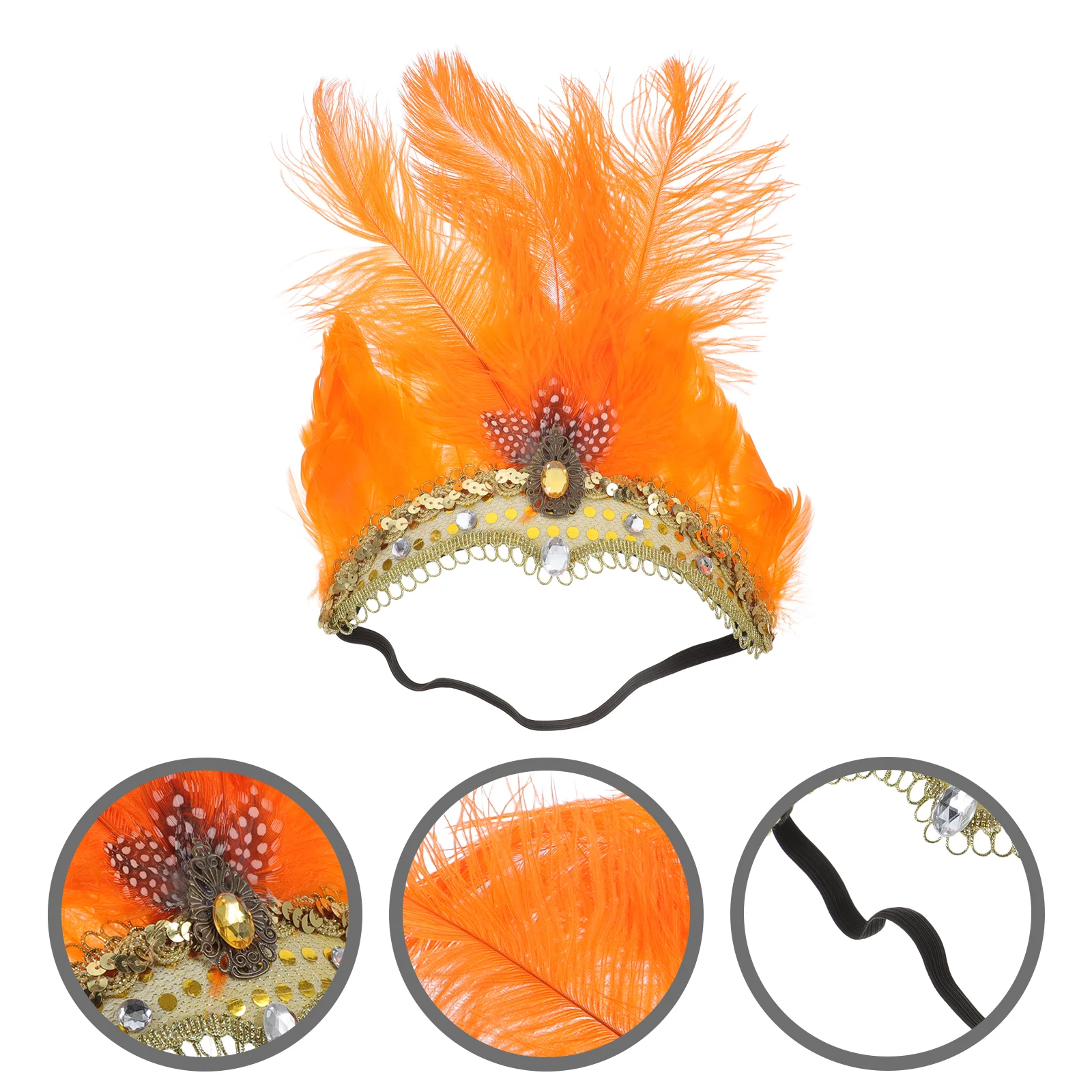 Headdress Hair Band Bridal Fascinators Headband Halloween Costume Girls Accessories
Headdress Hair Band Bridal Fascinators Headband Halloween Costume Girls Accessories