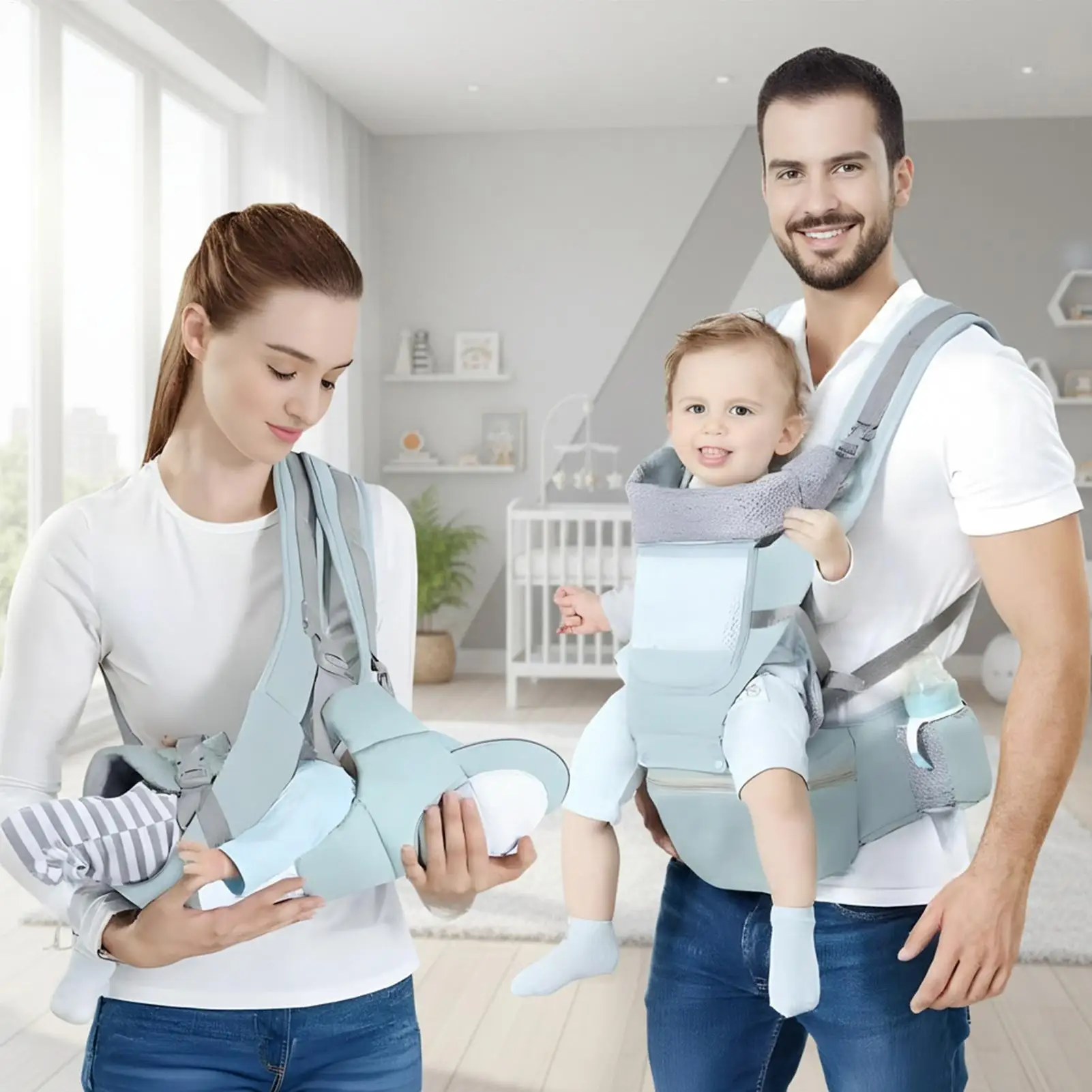 Ergonomic Kid Carrier Adjustable Lightweight Stroller Seat Wrap Ergonomic Lightweight Carrier for Hiking Airplane Registry Mom
Ergonomic Kid Carrier Adjustable Lightweight Stroller Seat Wrap Ergonomic Lightweight Carrier for Hiking Airplane Registry Mom