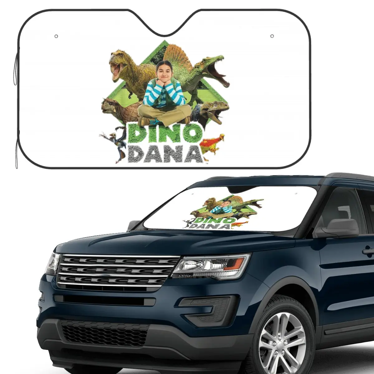 Dino Dana Real Sunshade Windscreen Car Front Windshield Window Sun Visor Accessories Covers
Dino Dana Real Sunshade Windscreen Car Front Windshield Window Sun Visor Accessories Covers