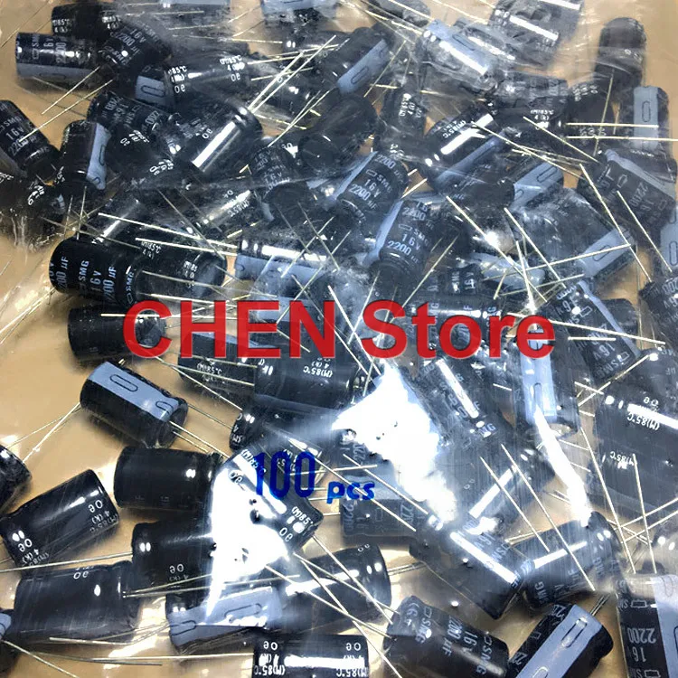 50PCS Original Japan NIPPON SMG 16V2200UF 12.5x20mm 85 degrees CHEMI-CON electrolytic capacitors NCC smg 2200UF 16V
50PCS Original Japan NIPPON SMG 16V2200UF 12.5x20mm 85 degrees CHEMI-CON electrolytic capacitors NCC smg 2200UF 16V