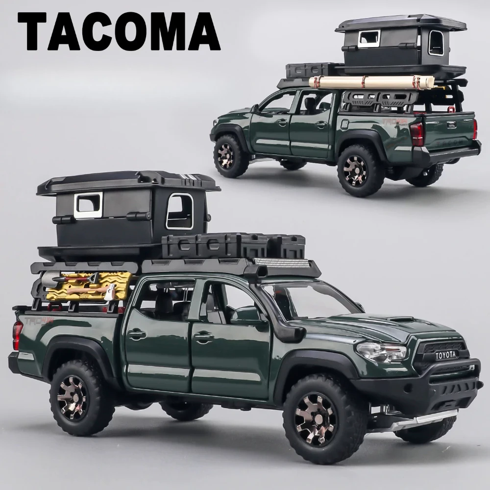 1:32 Scale TACOMA Prado Toy Car Model Alloy Diecast Doors Opened Off-road SUV Models Rubber Tire Toys Hobby Ornaments for Friend
1:32 Scale TACOMA Prado Toy Car Model Alloy Diecast Doors Opened Off-road SUV Models Rubber Tire Toys Hobby Ornaments for Friend