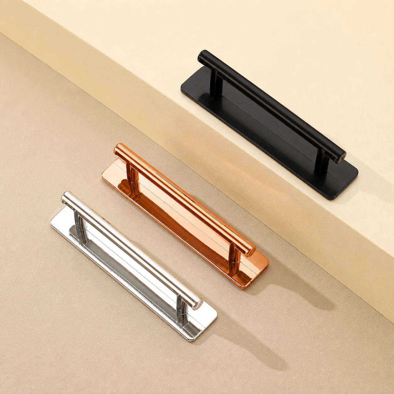 High-End Self-Adhesive No-Drill Thickened Pp Pull Handle For Cabinet Drawer Sliding Door Glass Window Wardrobe
High-End Self-Adhesive No-Drill Thickened Pp Pull Handle For Cabinet Drawer Sliding Door Glass Window Wardrobe