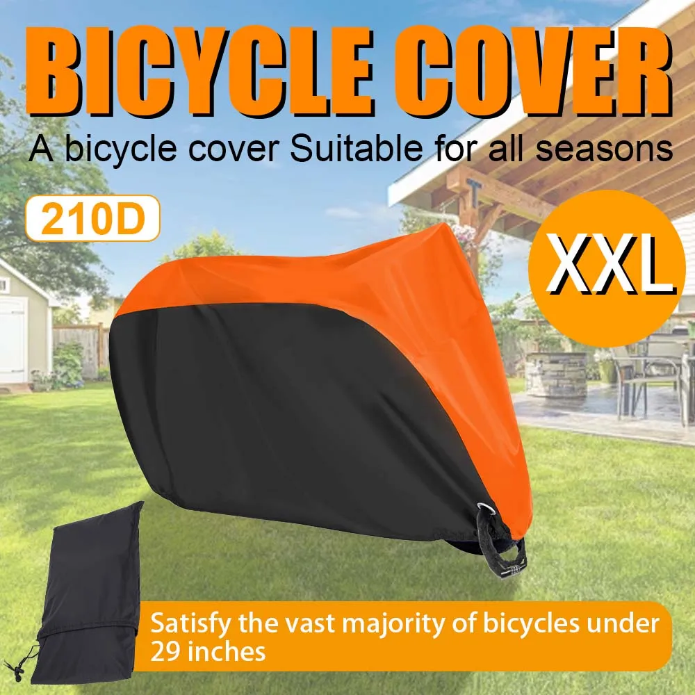 Universal Motorcycle Cover Bicycle 210D Oxford Waterproof Outdoor Dustproof Rainproof Sun Protection UV Resistant All Weather
Universal Motorcycle Cover Bicycle 210D Oxford Waterproof Outdoor Dustproof Rainproof Sun Protection UV Resistant All Weather