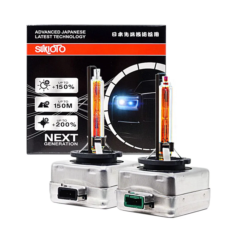 2PCS SUKIOTO D1S 3000K HID Xenon Headlamps Bulbs Yellow Light 4300K D3S 6000K Xenon Car Lights 12V Plug And Play HID Headlights
2PCS SUKIOTO D1S 3000K HID Xenon Headlamps Bulbs Yellow Light 4300K D3S 6000K Xenon Car Lights 12V Plug And Play HID Headlights