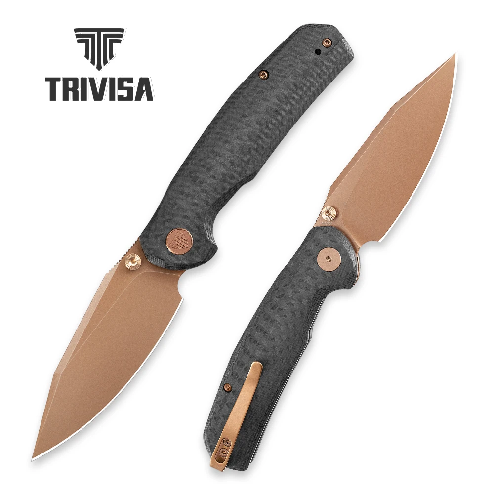 TRIVISA Folding Knife Hornet Pro-CG for Men 14C28N Blade G10 Handle High Hardness Outdoor Survival Camping Fishing Cutting Tool
TRIVISA Folding Knife Hornet Pro-CG for Men 14C28N Blade G10 Handle High Hardness Outdoor Survival Camping Fishing Cutting Tool