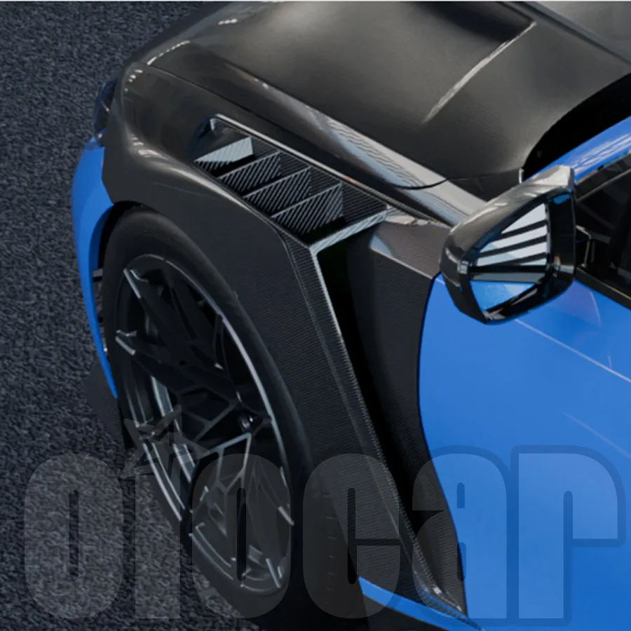 oiomotors SQ Style Dry Carbon Racing Air Inlet Front Fender Kit for BMW G80 G81 M3
oiomotors SQ Style Dry Carbon Racing Air Inlet Front Fender Kit for BMW G80 G81 M3