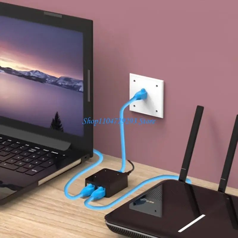 Y2GD Ethernet Splitter 100/1000Mbps Ethernet Splitter 1 to 2 Simultaneously networking
Y2GD Ethernet Splitter 100/1000Mbps Ethernet Splitter 1 to 2 Simultaneously networking