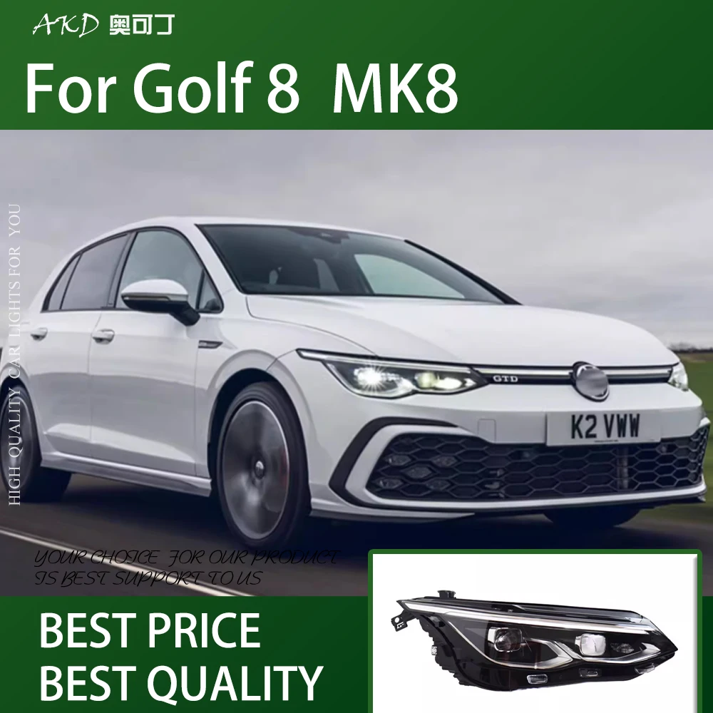For VW Golf 8 mk8 Headlights 2021-2024 DRL Day Running Light LED Bi Xenon Bulb Fog Lights Car Accessory golf7 MK7 Head Lamp
For VW Golf 8 mk8 Headlights 2021-2024 DRL Day Running Light LED Bi Xenon Bulb Fog Lights Car Accessory golf7 MK7 Head Lamp