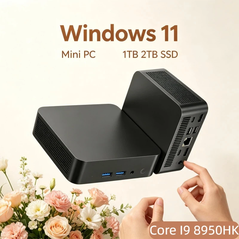 Superb Core I9 8950HK Windows 11 Pro Mini PC 4K HD WiFi6 BT5.2 32GB RAM 1TB/2TB SSD Office Gaming PC 3 Years Warranty
Superb Core I9 8950HK Windows 11 Pro Mini PC 4K HD WiFi6 BT5.2 32GB RAM 1TB/2TB SSD Office Gaming PC 3 Years Warranty