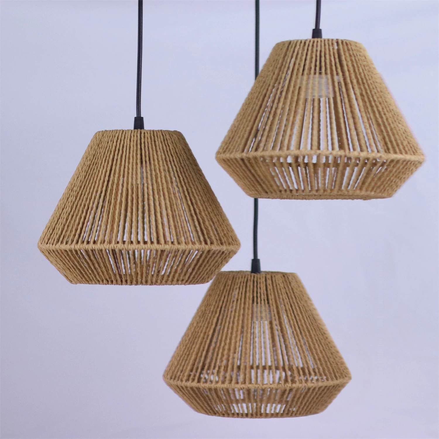 JOYINLED Japanese Style Imitation Rattan Woven Handmade Pendant Lights Paper Rope Hanging Lamp Retro Wabi Sabi E27 Chandelier
JOYINLED Japanese Style Imitation Rattan Woven Handmade Pendant Lights Paper Rope Hanging Lamp Retro Wabi Sabi E27 Chandelier