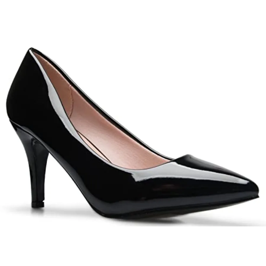 Olivia K Women's Classic D'Orsay Closed Toe Mid Stiletto Heel Pump Dress, Work, Party Low Heeled Pumps high Casual Comfortable
Olivia K Women's Classic D'Orsay Closed Toe Mid Stiletto Heel Pump Dress, Work, Party Low Heeled Pumps high Casual Comfortable