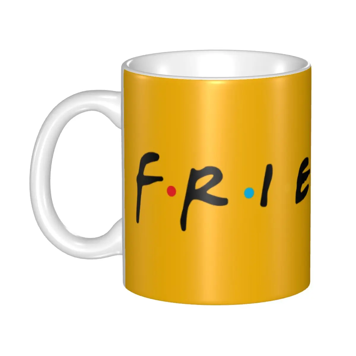 Friends Logo Mug Personalized Classic TV Show Coffee Ceramic Mug Creative Present
Friends Logo Mug Personalized Classic TV Show Coffee Ceramic Mug Creative Present