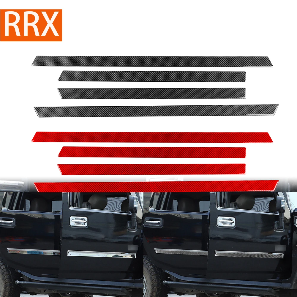For Hummer H2 2003 2004 2005 2006 2007 Outer Door Panel Frame Cover Real Carbon Fiber Stickers Car Exterior Trim Accessories
For Hummer H2 2003 2004 2005 2006 2007 Outer Door Panel Frame Cover Real Carbon Fiber Stickers Car Exterior Trim Accessories