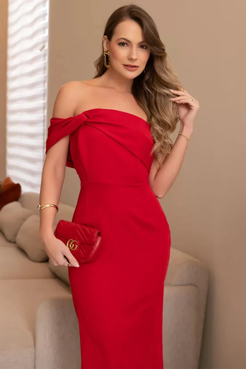 Customized Classic Thanksgiving Dresses Jersey Column Evening Dress Red Off Shoulder Party Gowns Maxi 2026
Customized Classic Thanksgiving Dresses Jersey Column Evening Dress Red Off Shoulder Party Gowns Maxi 2026