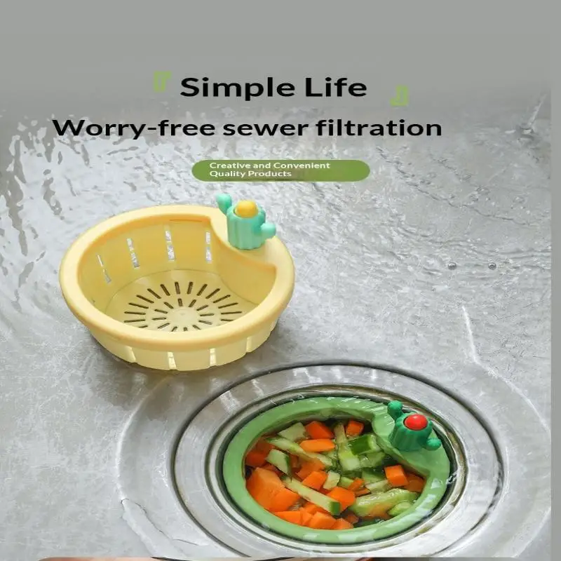 Cute Cactus Shaped Kitchen Sink Drain Strainer With Food Grade Plastic Quick Drainage Perfect For Home Kitchen
Cute Cactus Shaped Kitchen Sink Drain Strainer With Food Grade Plastic Quick Drainage Perfect For Home Kitchen