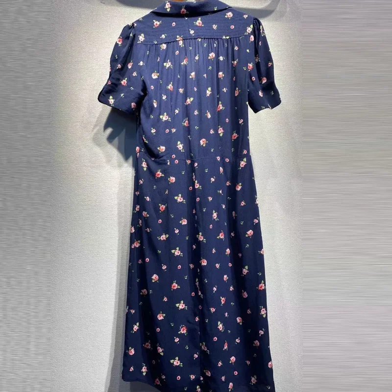 Elegant Floral Print Short Sleeve Dress for Women Vintage Deep V Ruffles Summer Dresses 2022 Casual High Waist Loose Vestidos
Elegant Floral Print Short Sleeve Dress for Women Vintage Deep V Ruffles Summer Dresses 2022 Casual High Waist Loose Vestidos