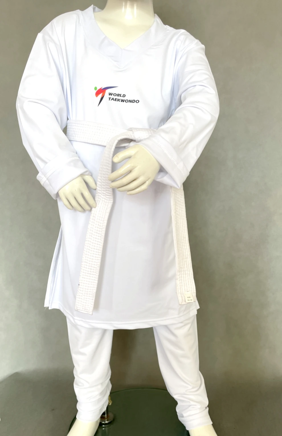 New Style White Collar Taekwondo Doboks Customzied Logo Unisex High Elastic Quick-drying Competition Uniforms for Kids Adults
New Style White Collar Taekwondo Doboks Customzied Logo Unisex High Elastic Quick-drying Competition Uniforms for Kids Adults