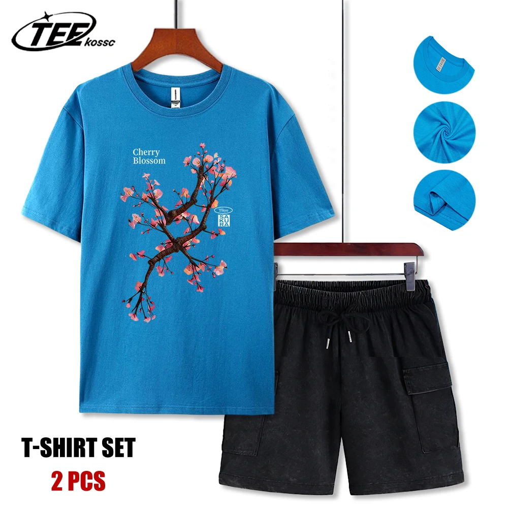 Beautiful Cherry Blossoms Print T-Shirt Men Summer Cotton T Shirts All-Match Casual Clothes O-Neck Loose Unisex Colour Streetset
Beautiful Cherry Blossoms Print T-Shirt Men Summer Cotton T Shirts All-Match Casual Clothes O-Neck Loose Unisex Colour Streetset