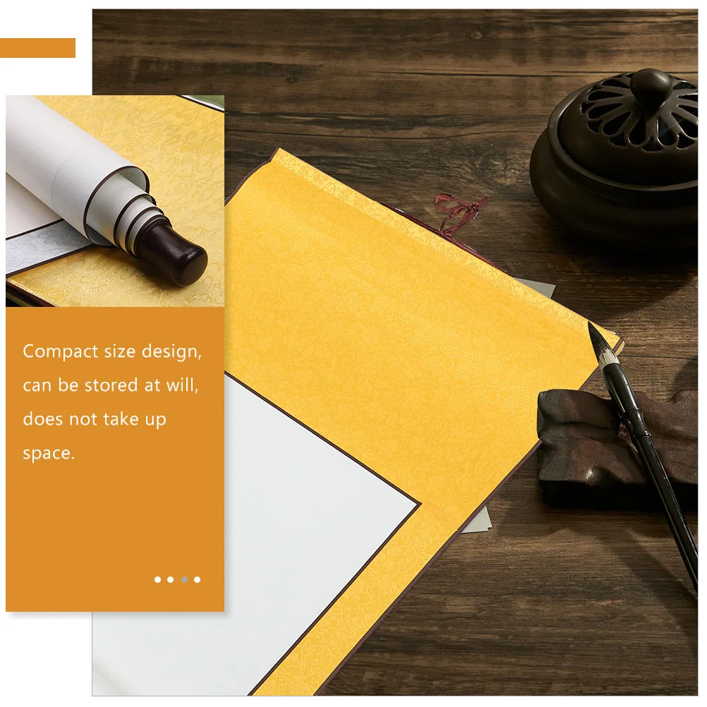 Xuan Paper Scroll Calligraphy Paper Premium Rice Material Compact Size For Home Office Decoration Multi-Function
Xuan Paper Scroll Calligraphy Paper Premium Rice Material Compact Size For Home Office Decoration Multi-Function