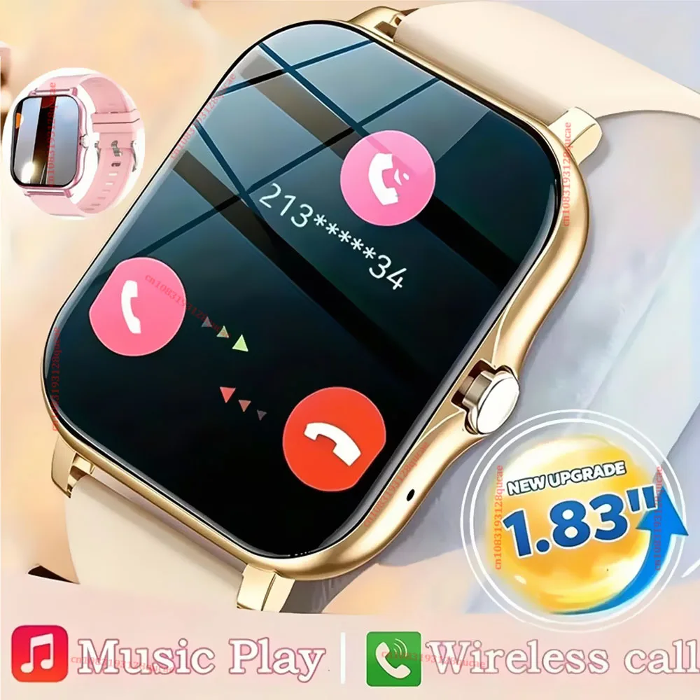 1.83'' Sport Smart Watch Fitness Clock Health Monitor Waterproof Smartwatch Wireless Call Watches for Men Women IOS Android Hw12
1.83'' Sport Smart Watch Fitness Clock Health Monitor Waterproof Smartwatch Wireless Call Watches for Men Women IOS Android Hw12