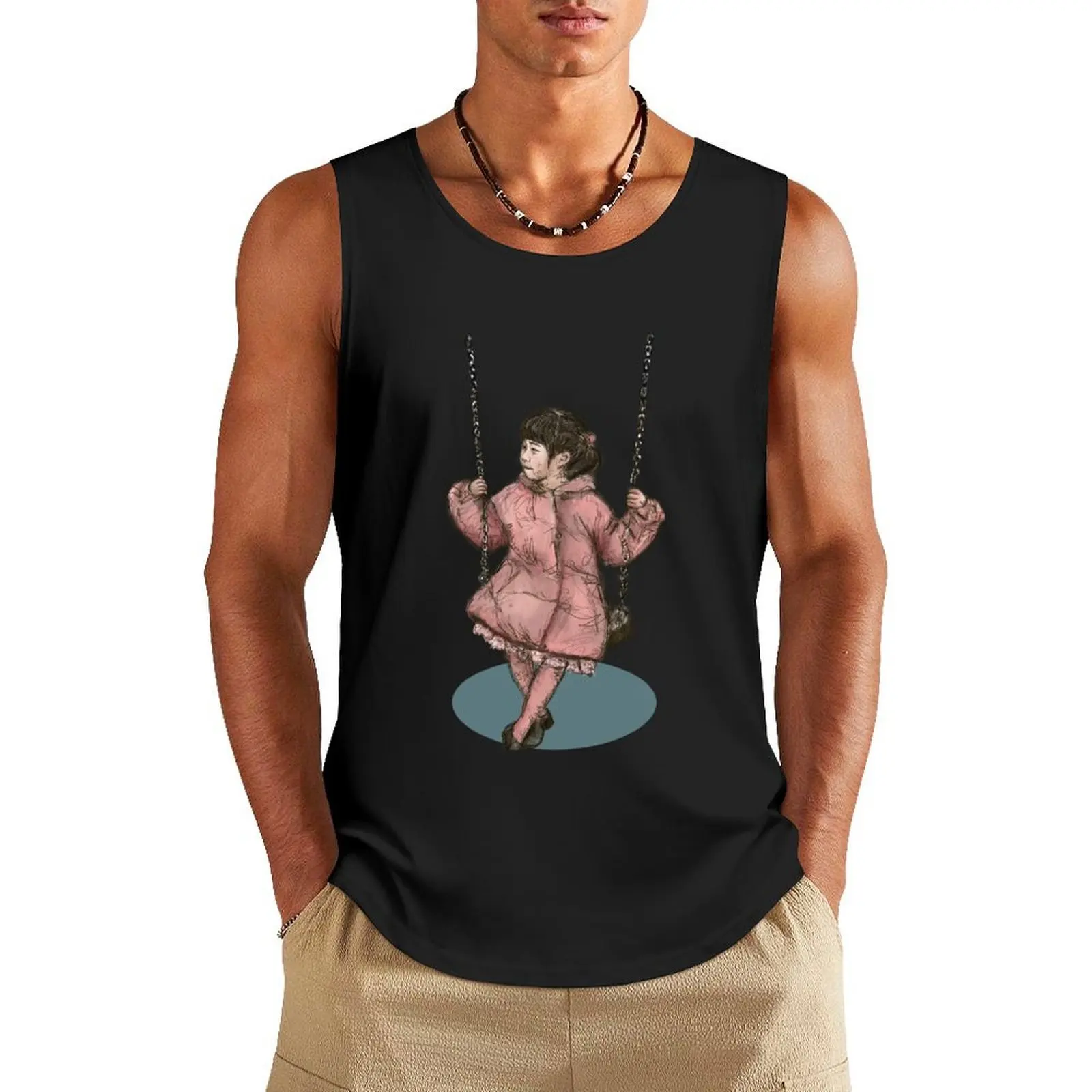 A girl on a swing Tank Top gym wear men t-shirts man clothes for men summer best selling products
A girl on a swing Tank Top gym wear men t-shirts man clothes for men summer best selling products