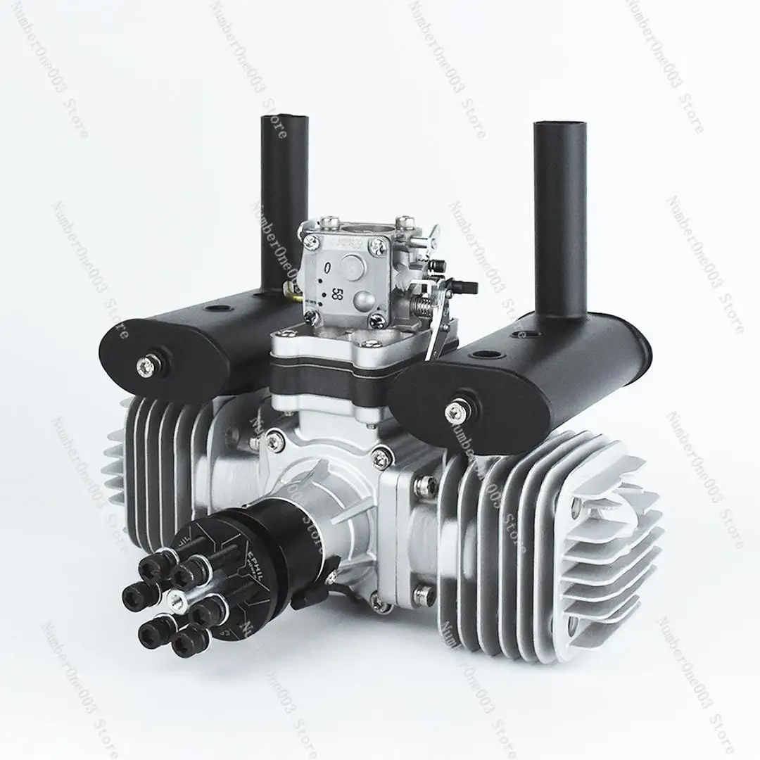 EPHIL 123cc-T Model Aircraft Model Gasoline Engine Opposite Twin-cylinder Two-stroke Fixed-wing Engine
EPHIL 123cc-T Model Aircraft Model Gasoline Engine Opposite Twin-cylinder Two-stroke Fixed-wing Engine