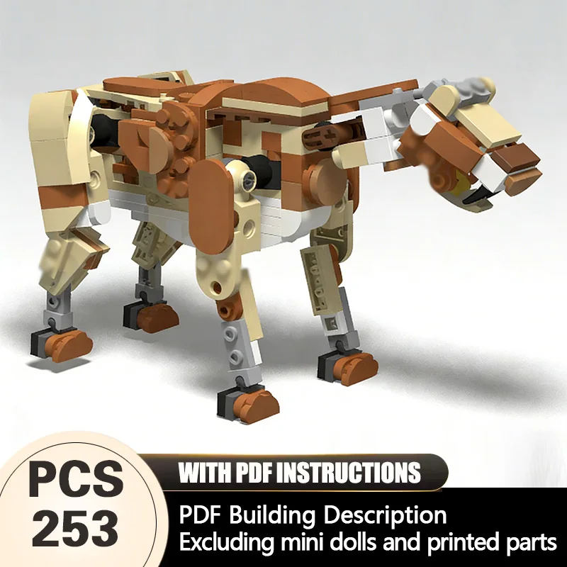 Creators Animal Series Model MOC Building Bricks Sabertooth Modular Technology Gifts Holiday Assemble Children Toys Suit
Creators Animal Series Model MOC Building Bricks Sabertooth Modular Technology Gifts Holiday Assemble Children Toys Suit