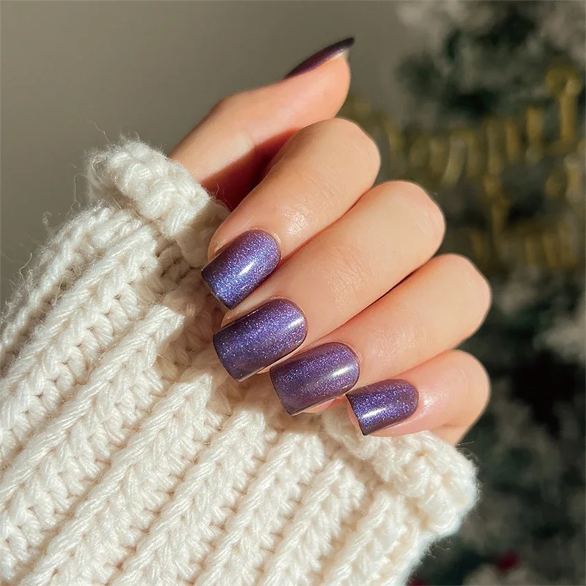 24Pcs/Set Acrylic Christmas Wearing False Nails Tips Short Press on Nails Fashion Cat Eve Removable Full Coverage False Nail Art
24Pcs/Set Acrylic Christmas Wearing False Nails Tips Short Press on Nails Fashion Cat Eve Removable Full Coverage False Nail Art