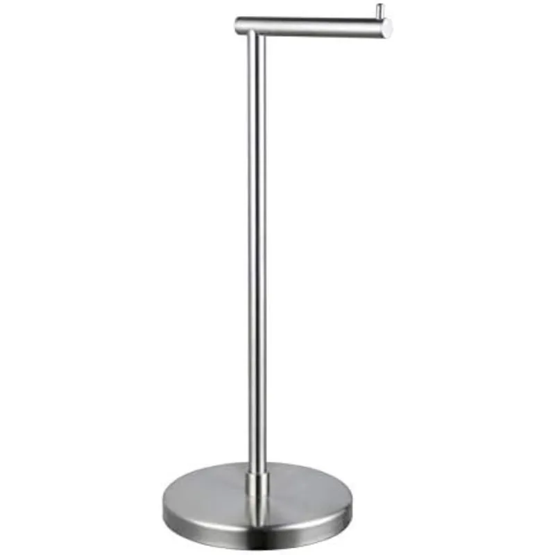Toilet Paper Holder Free Standing SUS 304 Stainless Steel Rustproof Pedestal Lavatory Tissue Roll Holder Floor Stand
Toilet Paper Holder Free Standing SUS 304 Stainless Steel Rustproof Pedestal Lavatory Tissue Roll Holder Floor Stand
