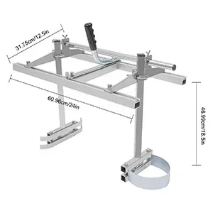 NEW 24" Mobile Chainsaw 1pc Heavy-Duty Chainsaw Mill with Adjustable Parallel Bar & Guide Rails - 14-24" Log Cutter for Tree
NEW 24" Mobile Chainsaw 1pc Heavy-Duty Chainsaw Mill with Adjustable Parallel Bar & Guide Rails - 14-24" Log Cutter for Tree