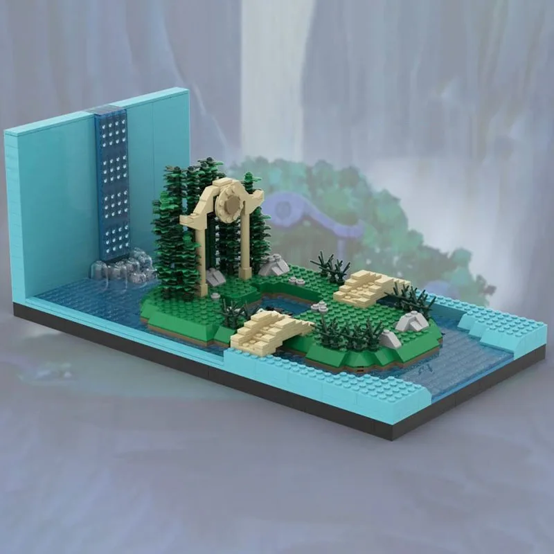 1281pcs MOC The Spirit Oasis Building Blocks Space imagination up Christmas toy Gift Solve the problem up creativity teenager
1281pcs MOC The Spirit Oasis Building Blocks Space imagination up Christmas toy Gift Solve the problem up creativity teenager