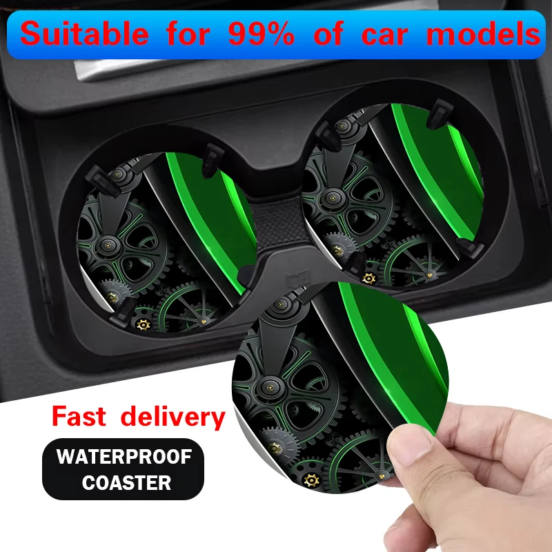 2 шт. зеленые полосатые подставки для автомобильных подстаканников, противоскользящие коврики для бутылок и стаканов
2 шт. зеленые полосатые подставки для автомобильных подстаканников, противоскользящие коврики для бутылок и стаканов
