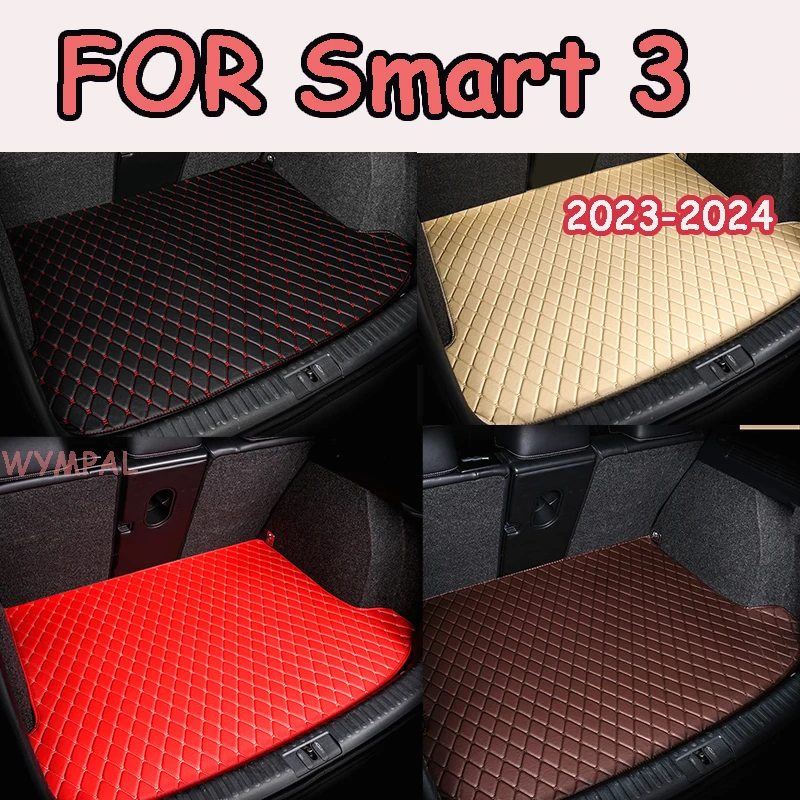 Car Trunk Mat For Smart 3 2023 2024 Custom Car Accessories Auto Interior Decoration Wearing-Resistant PU Lether
Car Trunk Mat For Smart 3 2023 2024 Custom Car Accessories Auto Interior Decoration Wearing-Resistant PU Lether