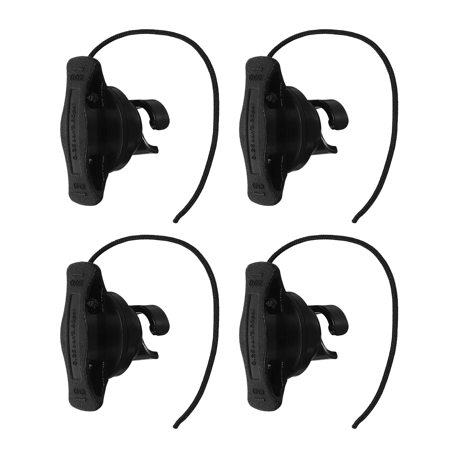 4Pcs Inflatable Boat Valve Plug Secure Seal Air Nozzle Replacement for Kayak Dinghy Rapid Inflation Deflation Black 
4Pcs Inflatable Boat Valve Plug Secure Seal Air Nozzle Replacement for Kayak Dinghy Rapid Inflation Deflation Black