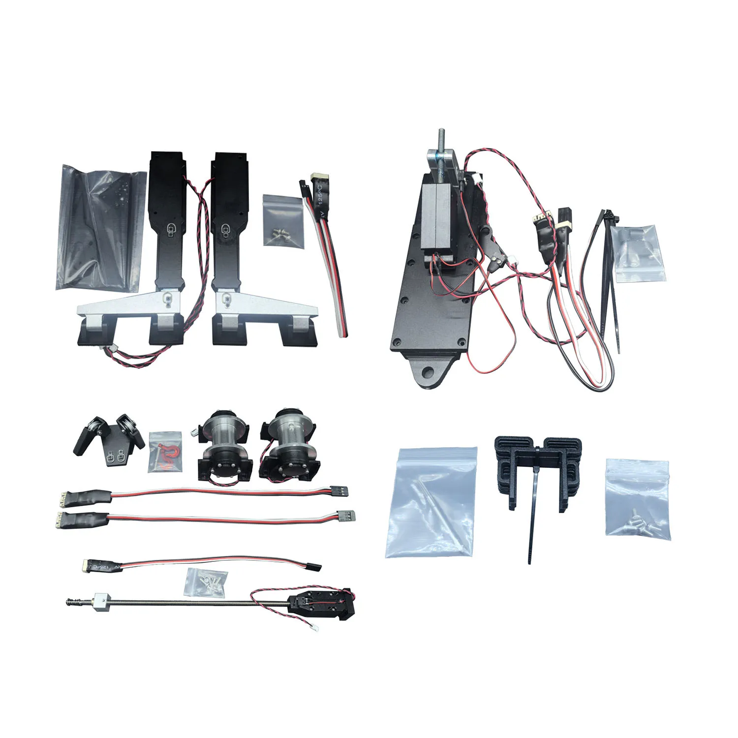 US Stock DG Degree Optional Upgraded Parts for 1/14 TAMIYA RC Wrecker Tow Truck FH16 56362 NO Electric Linear Actuator Model
US Stock DG Degree Optional Upgraded Parts for 1/14 TAMIYA RC Wrecker Tow Truck FH16 56362 NO Electric Linear Actuator Model