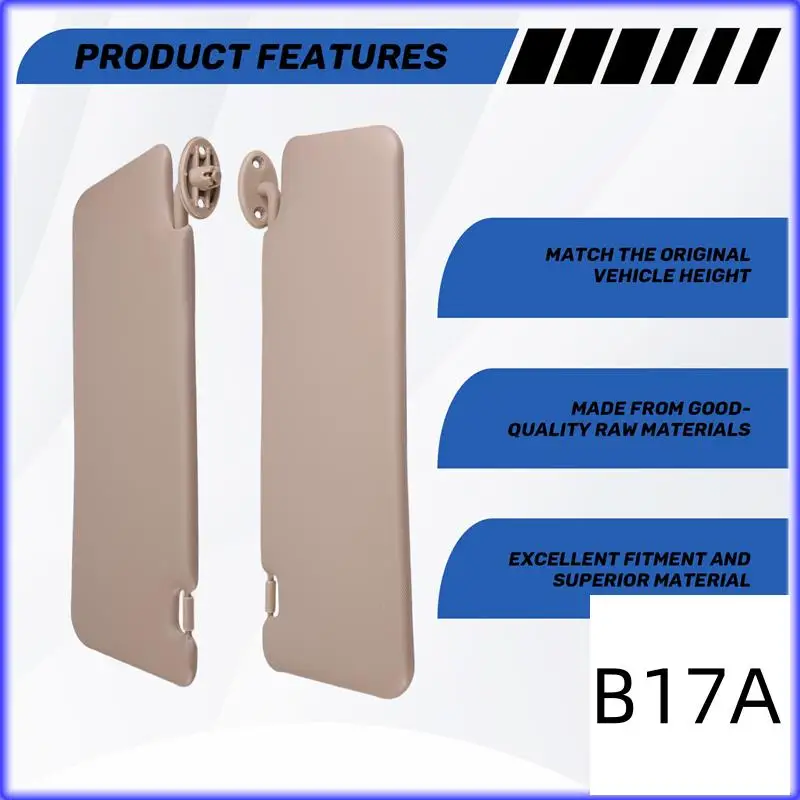 BT-1 Pair Car Inside Sunvisor For Toyota Hilux Revo 2005-2014 Sun Shield Front Sunshade Sun Visor 743200K030 743200K040
BT-1 Pair Car Inside Sunvisor For Toyota Hilux Revo 2005-2014 Sun Shield Front Sunshade Sun Visor 743200K030 743200K040