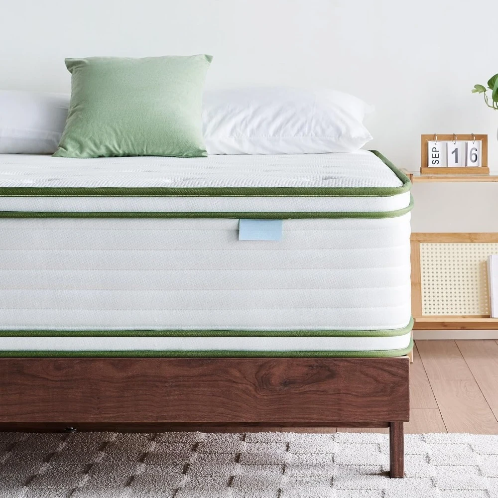 Queen Mattress 14 Inch, Hybrid Mattress in a Box, Cool Memory Foam and Pocket Springs, Low Motion Transfer and Pressure Relief
Queen Mattress 14 Inch, Hybrid Mattress in a Box, Cool Memory Foam and Pocket Springs, Low Motion Transfer and Pressure Relief