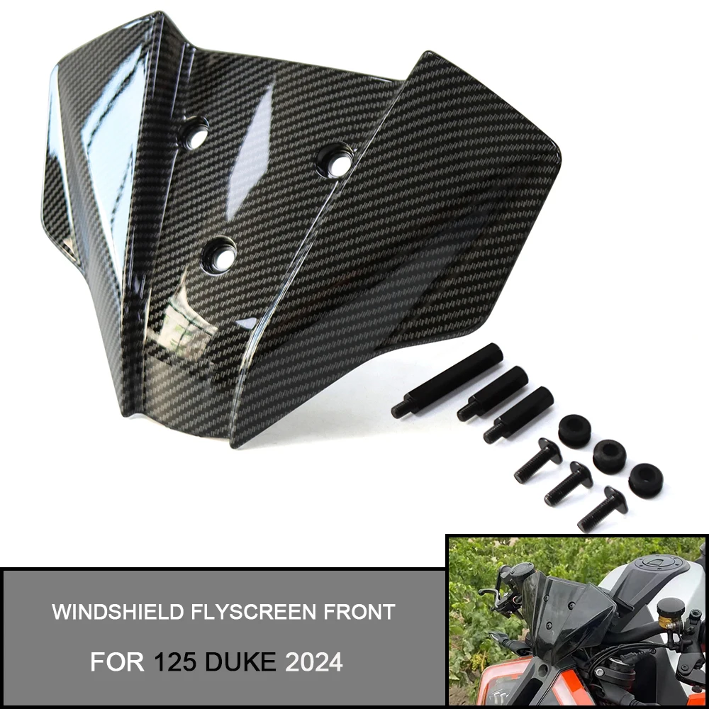 For 125 DUKE 2024 125 DUKE Motorcycle Windshield Flyscreen Front Wind Deflector Shield Screen Airflow
For 125 DUKE 2024 125 DUKE Motorcycle Windshield Flyscreen Front Wind Deflector Shield Screen Airflow