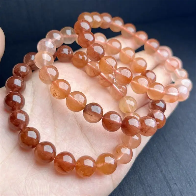 10MM Natural Red Rabbit Hair Quartz Bracelet Handmade Crystal Jewelry Stretch Bangle Children Birthday Holiday Gift 1pcs
10MM Natural Red Rabbit Hair Quartz Bracelet Handmade Crystal Jewelry Stretch Bangle Children Birthday Holiday Gift 1pcs