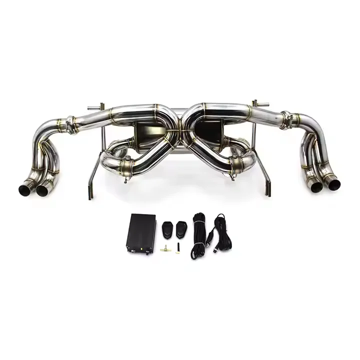 OBM 304 Stainless Steel Catback Exhaust For Audi R8 R8 5.2L V10 2008-2016 Valve Control Exhaust System Exhaust Pipes
OBM 304 Stainless Steel Catback Exhaust For Audi R8 R8 5.2L V10 2008-2016 Valve Control Exhaust System Exhaust Pipes