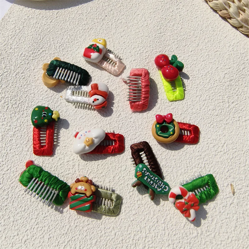 New Colorful Cartoon Christmas Pet Hairpin Handmade Personality Hair Beauty Products for Puppy Dog Cat Pet Supplies Accessories
New Colorful Cartoon Christmas Pet Hairpin Handmade Personality Hair Beauty Products for Puppy Dog Cat Pet Supplies Accessories