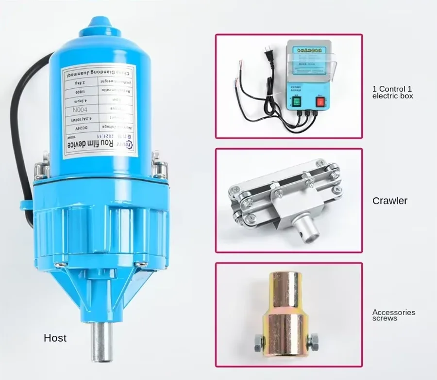 Электроинструмент 24 В, рулон электрической пленки, роликовые жалюзи для теплицы, аксессуары для вентиляции фермы, подъемник
Электроинструмент 24 В, рулон электрической пленки, роликовые жалюзи для теплицы, аксессуары для вентиляции фермы, подъемник