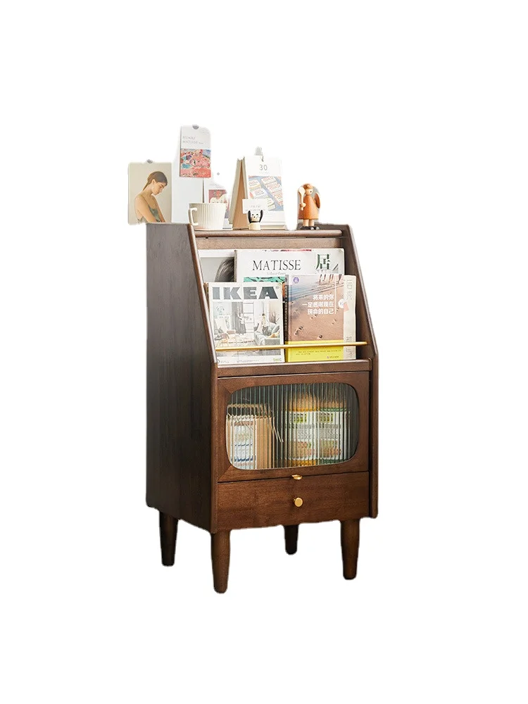 ZZXL Solid Wood Magazine Cabinet Living Room TV Side Cabinet Small Bookcase Multifunctional Bedside Table
ZZXL Solid Wood Magazine Cabinet Living Room TV Side Cabinet Small Bookcase Multifunctional Bedside Table