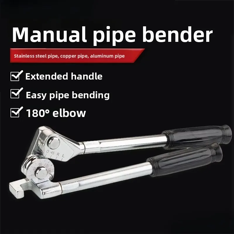 Manual Pipe Bender for Stainless Steel, Copper, Aluminum, Iron & Conduit Tube Bending Tool
Manual Pipe Bender for Stainless Steel, Copper, Aluminum, Iron & Conduit Tube Bending Tool