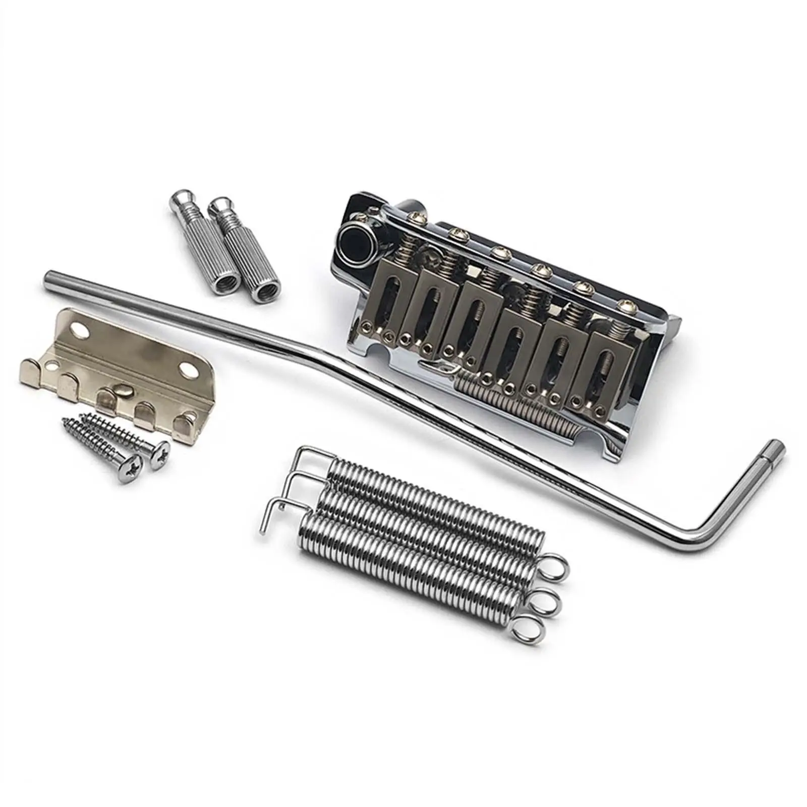 Electric Guitar Tremolo Unit Stainless Steel Double Locking Bridge Parts Enhanced Tuning Mechanism Replacement for Musicians
Electric Guitar Tremolo Unit Stainless Steel Double Locking Bridge Parts Enhanced Tuning Mechanism Replacement for Musicians
