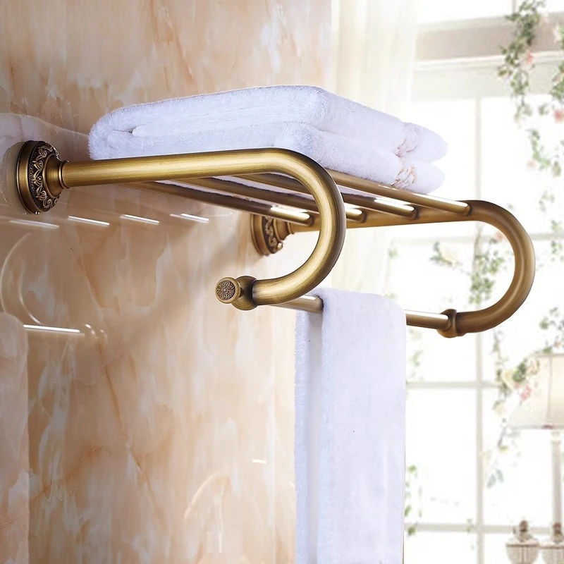 Европейская фурнитура для ванной комнаты, античная латунная вешалка для полотенец, винтажные аксессуары для ванной, роскошный органайзер для душа для ресторана в ванной комнате
Европейская фурнитура для ванной комнаты, античная латунная вешалка для полотенец, винтажные аксессуары для ванной, роскошный органайзер для душа для ресторана в ванной комнате